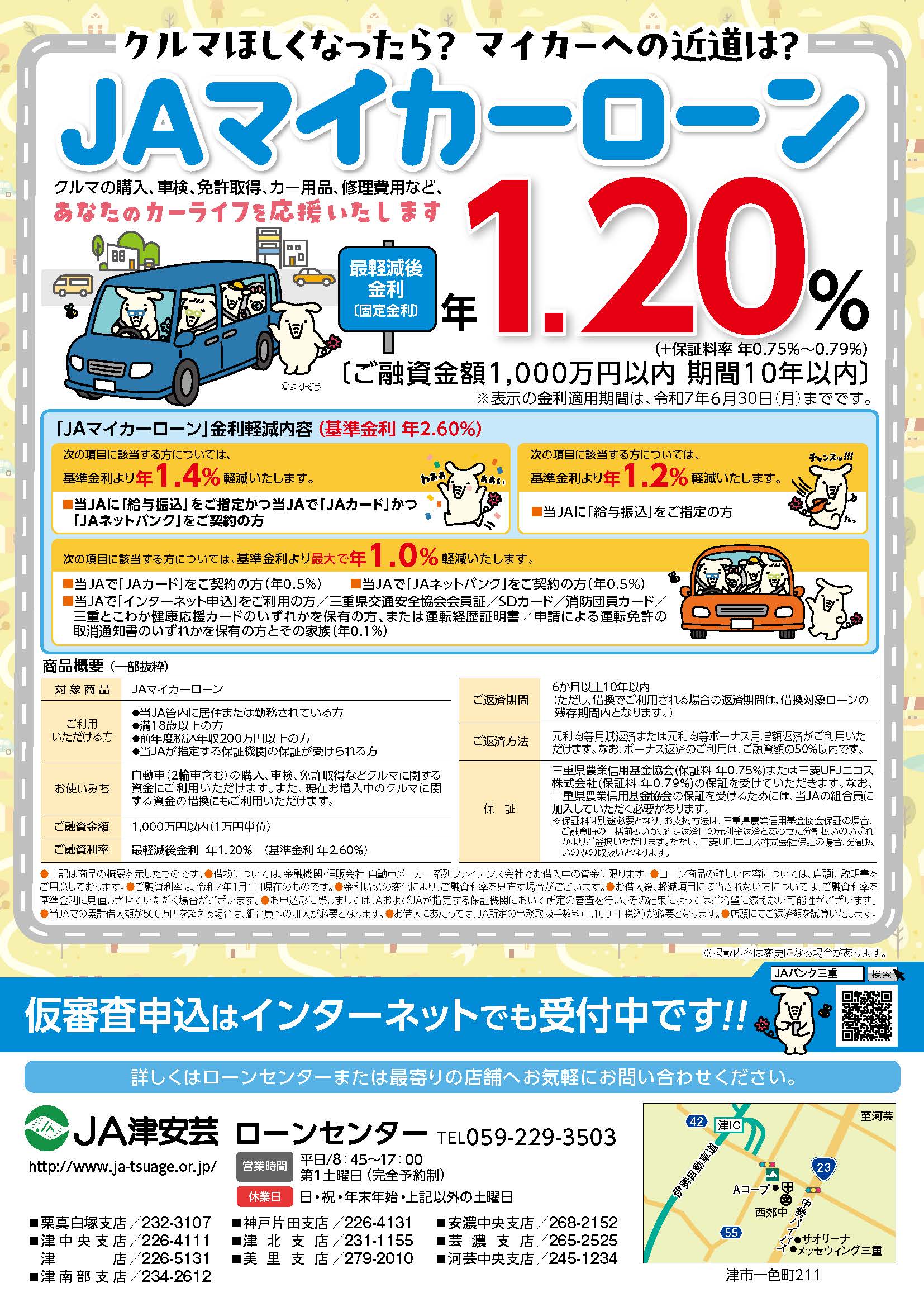ＪＡマイカーローン